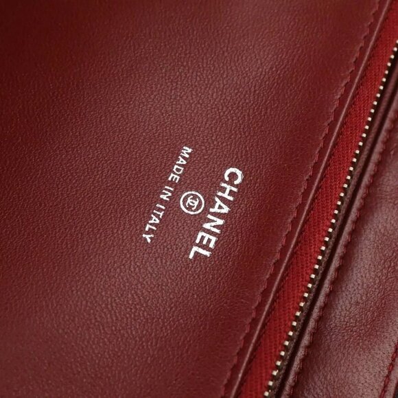 Chanel Black Patent Leather Icon WOC Chain Shoulder Wallet Bag 134338 - Picture 8 of 10